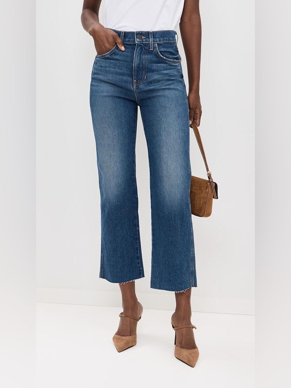 Veronica Beard Raw Hem Jeans 26/28